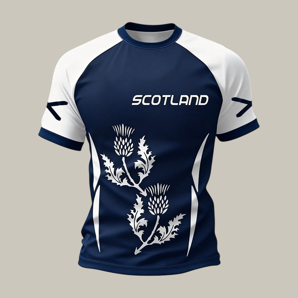 2026 FIFA World Cup Scotland T-Shirt Scotland Soccer Team Shirt Game Day Gear