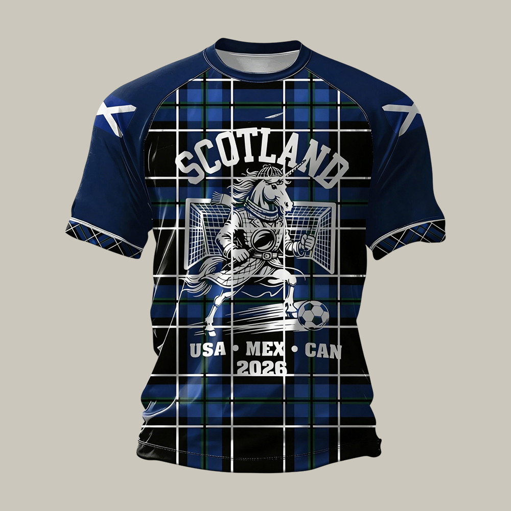 2026 FIFA World Cup Scotland T-Shirt World Cup 2026 Shirt Gift Idea For Boyfriend
