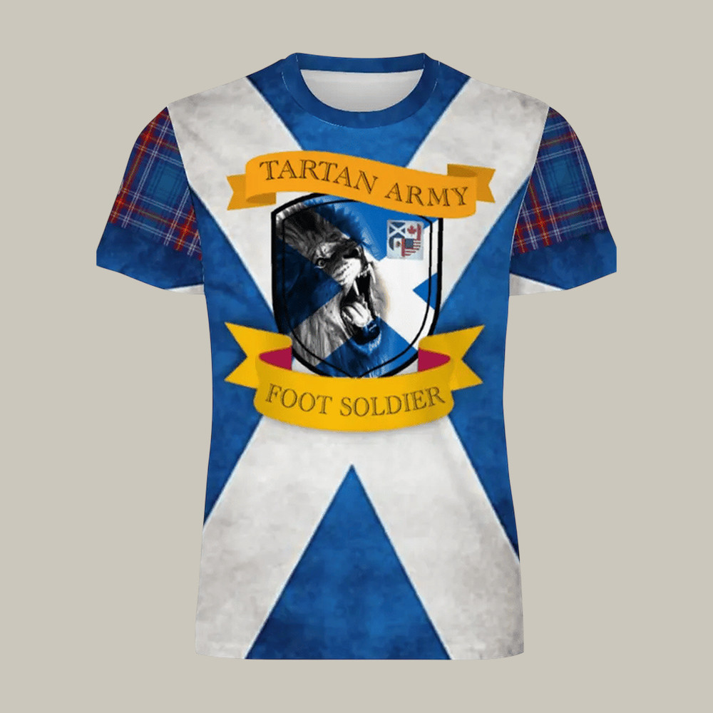 2026 FIFA World Cup Scotland Tartan Army T-Shirt 2026 FIFA World Cup Clothes Best Gift For Father