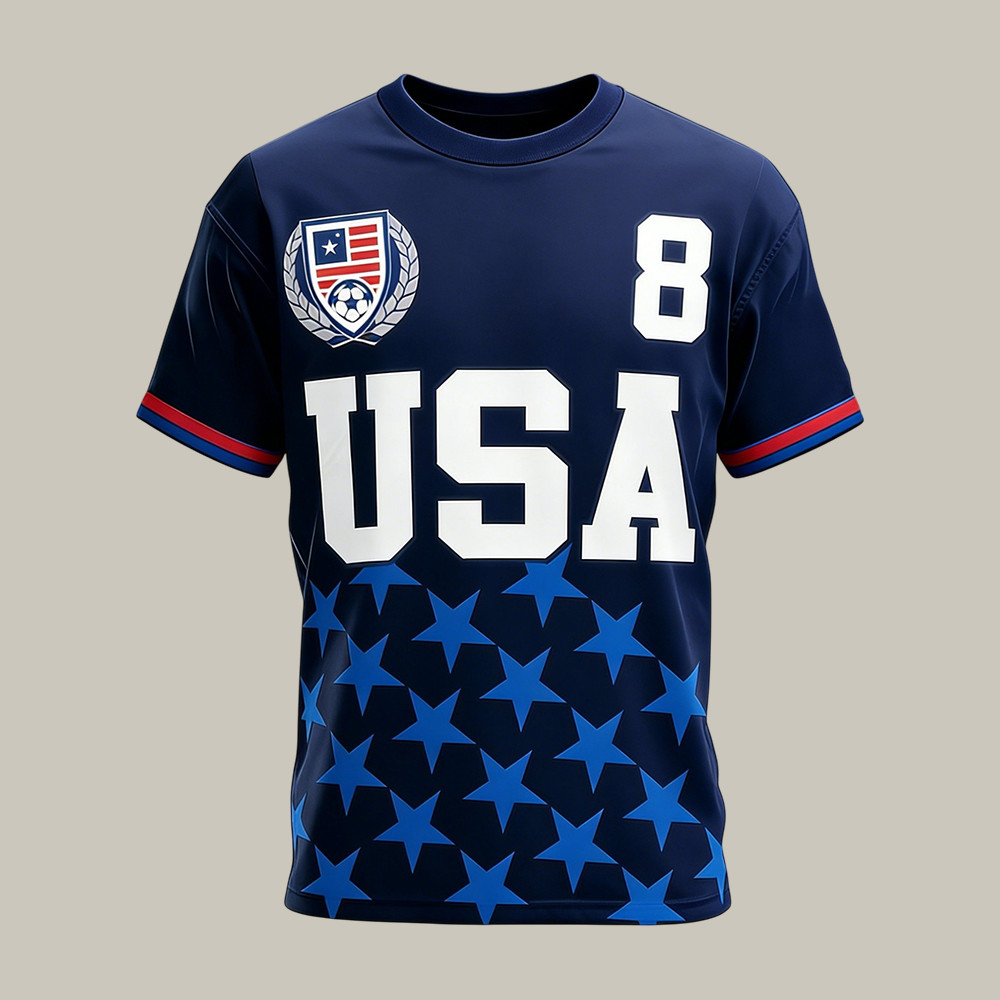 2026 FIFA World Cup USA Team T-Shirt US Soccer Team Shirt 2026 FIFA World Cup Gear
