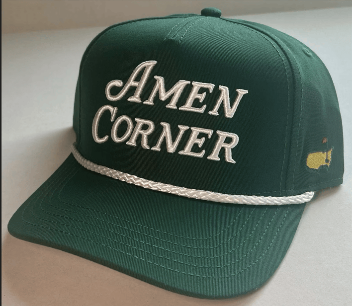 2026 Masters Amen Corner Baseball Hat Augusta National Golf Club Merch Gifts For Father