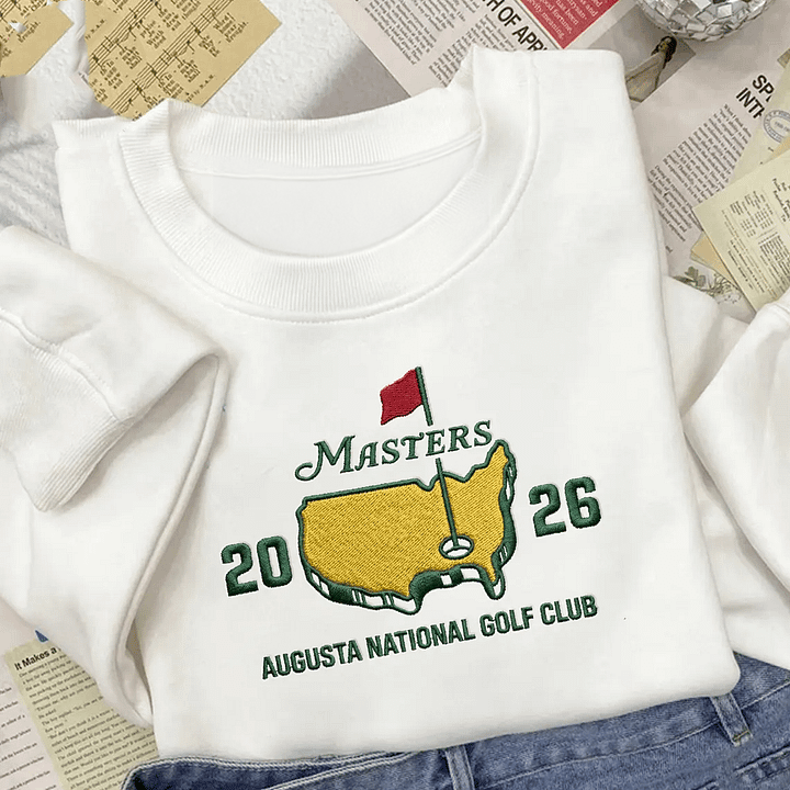 2026 Masters Augusta National Golf Club Sweatshirt Golf Apparel Unique Gift For Golfers