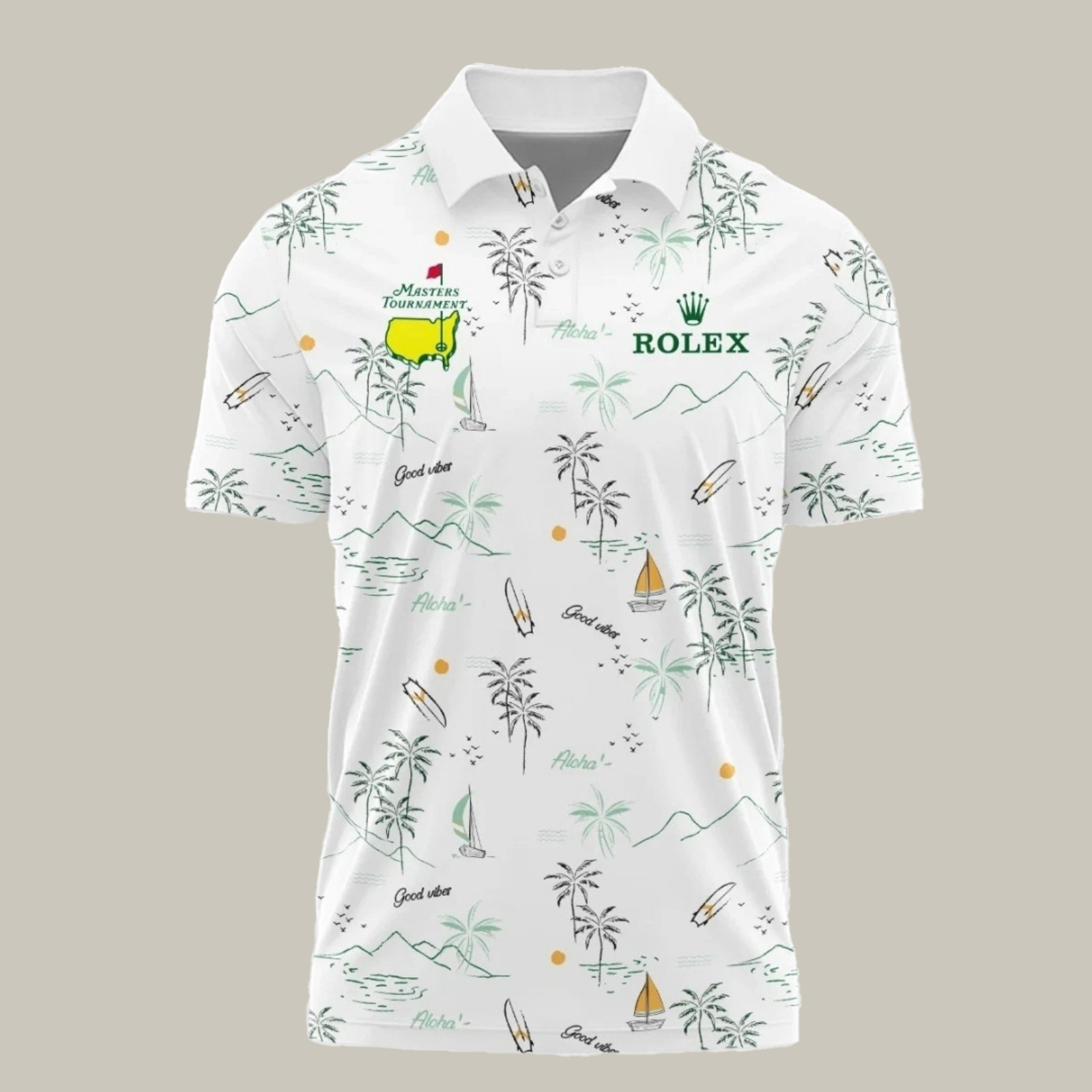 2026 Masters Tournament Rolex Merch Masters Golf Season Polo Shirt Golf Championship Gift