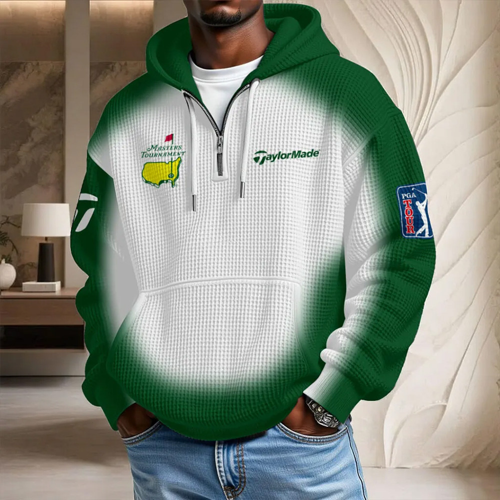 2026 Masters Tournament TaylorMade Hafl Zip Hoodie The Golf Tournament Merch Funny Golf Dad Gift