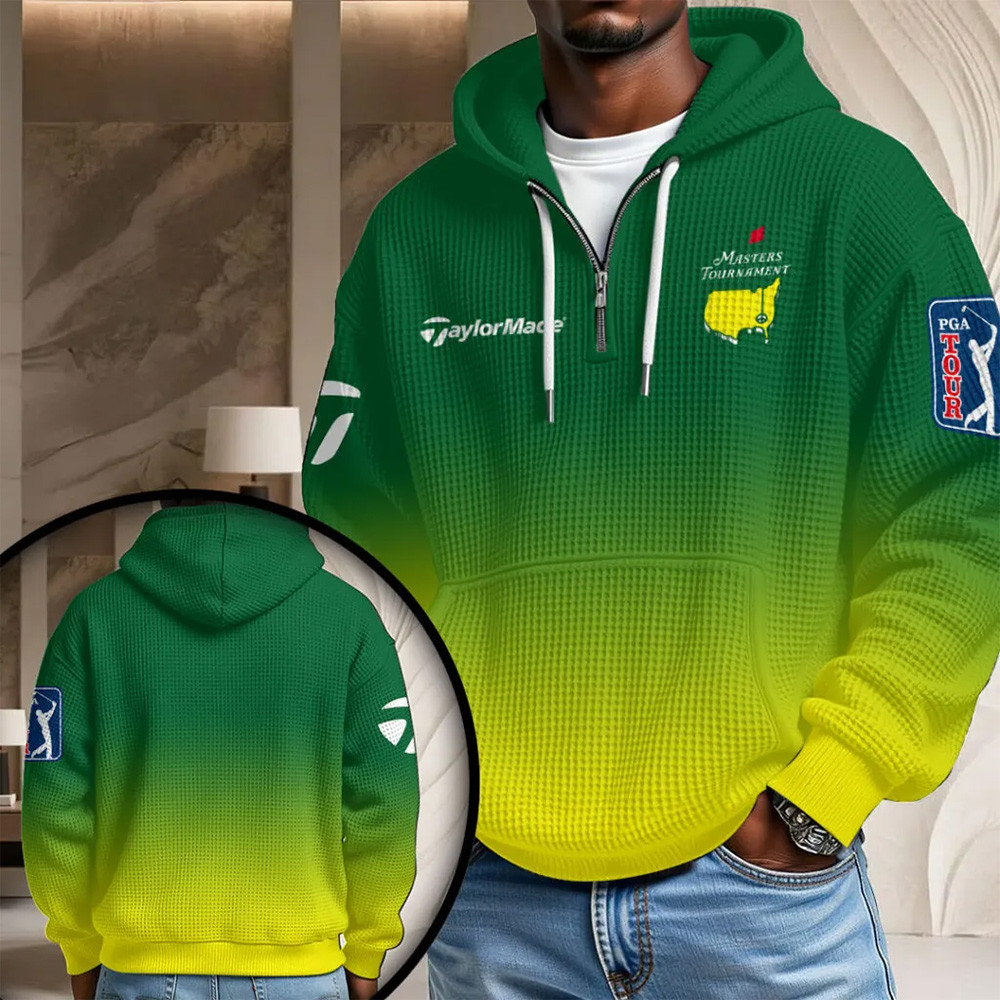 2026 Masters Tournament TaylorMade Half Zip Hoodie US Elite Tournament Apparel Gift Golf