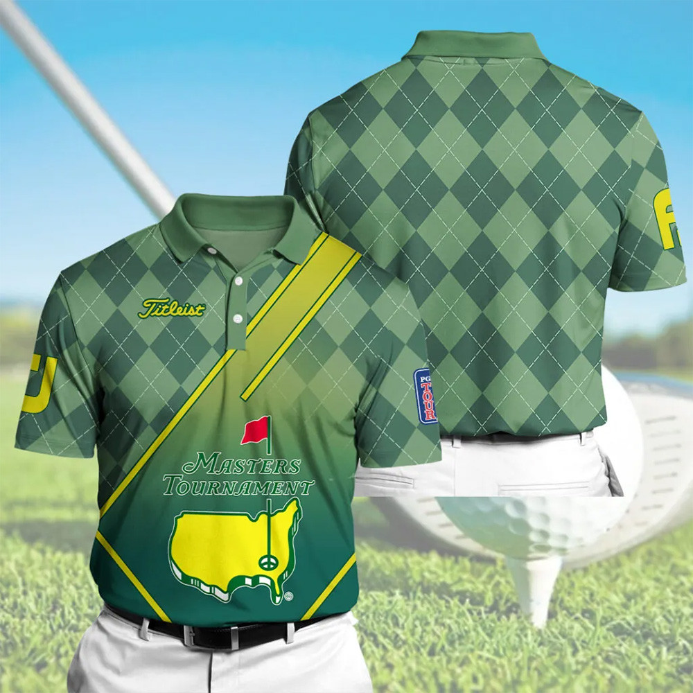 2026 Masters Tournament Titleist Polo Shirt Masters Tournament 2026 Merchandise Golf Dad Gift
