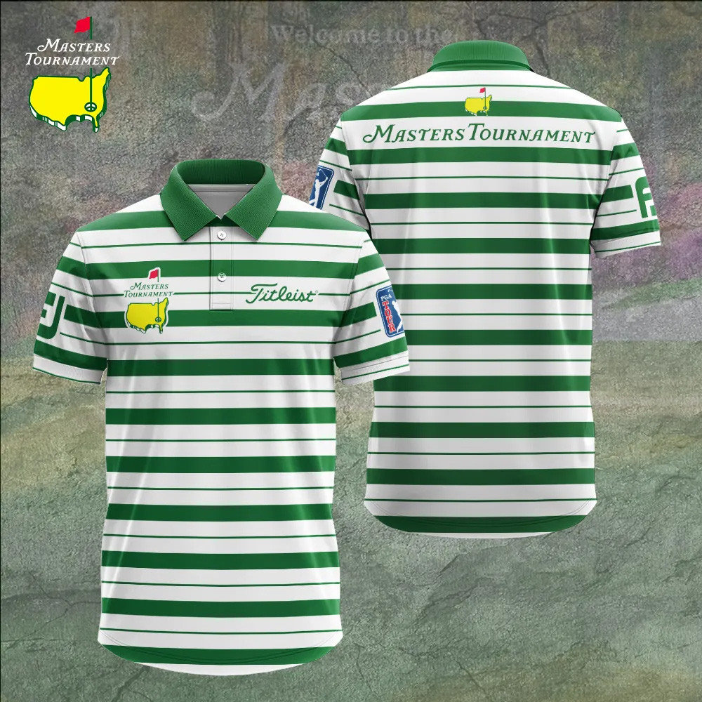 2026 Masters Tournament Titleist Polo Shirt The Tournament Augusta Merch Fathers Day Golf Gift