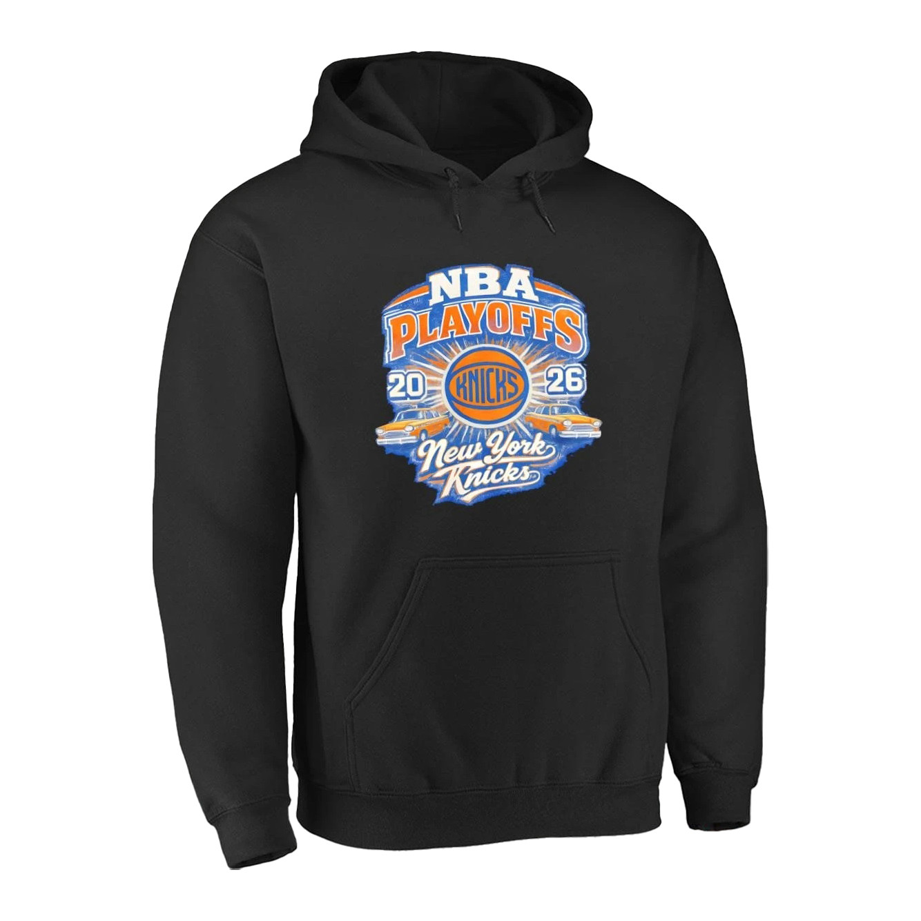 2026 NBA Playoffs New York Knicks Basketball Hoodie 2026 NBA Playoffs Merch Game Day Gear