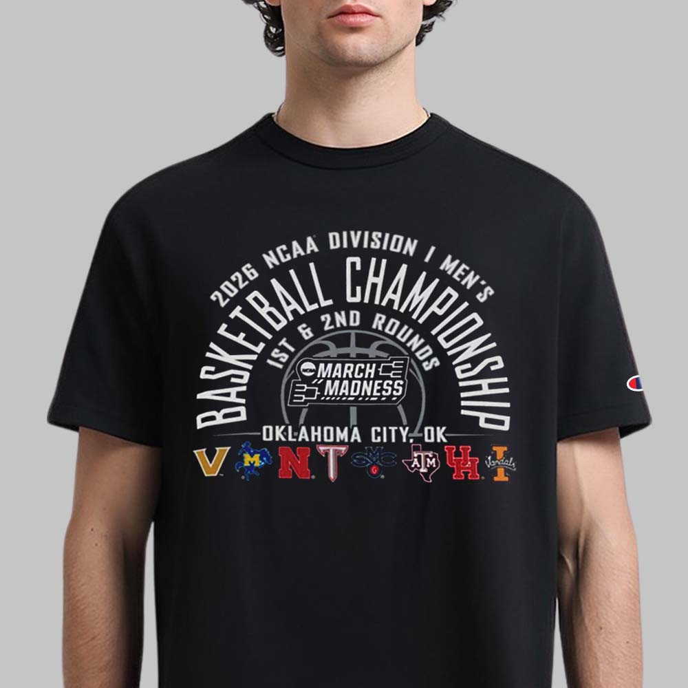 2026 NCAA Division Basketball Championship March Madness T-Shirt Oklahoma City Shirt
