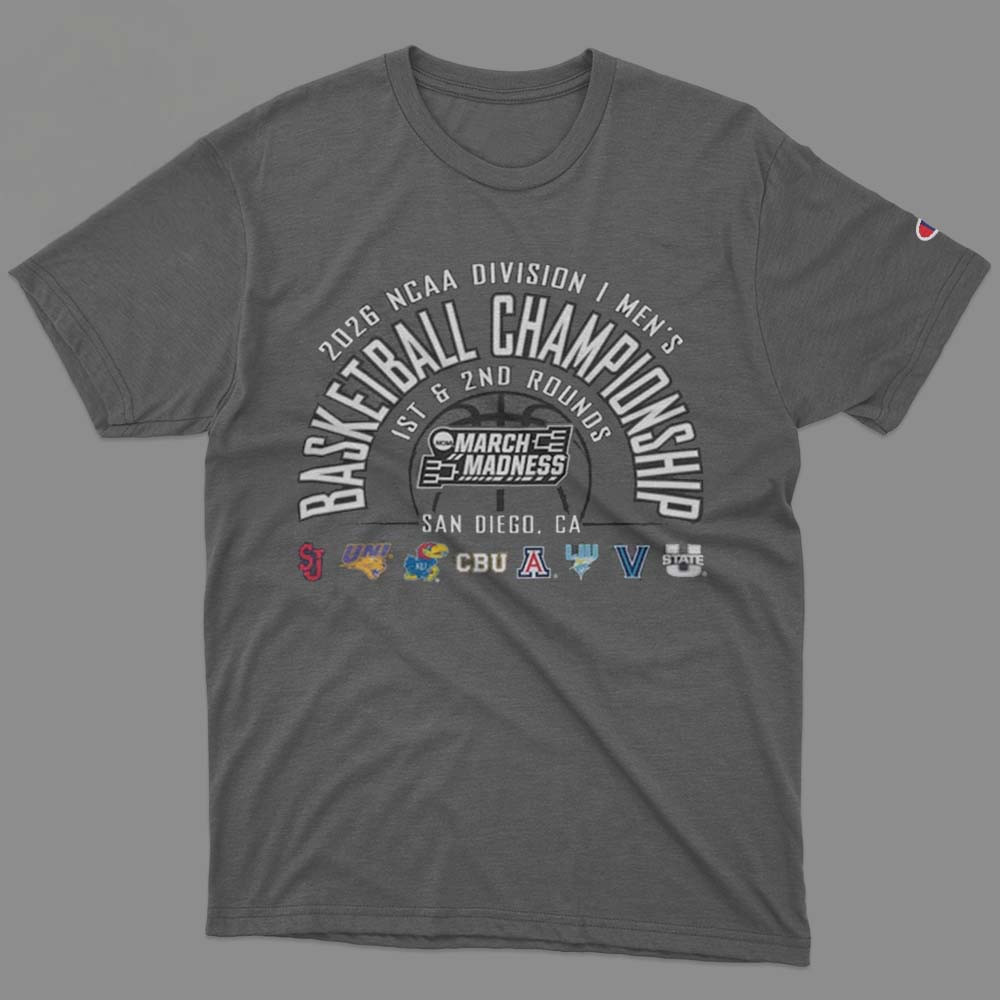 2026 NCAA Division Basketball Championship T-Shirt March Madness San Diego California Shirt