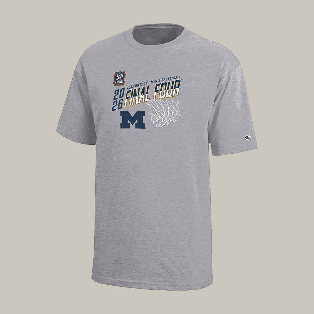 2026 NCAA Men's Basketball Michigan Wolverines T-Shit March Madness Final Four Shirt Best Gift For Fans