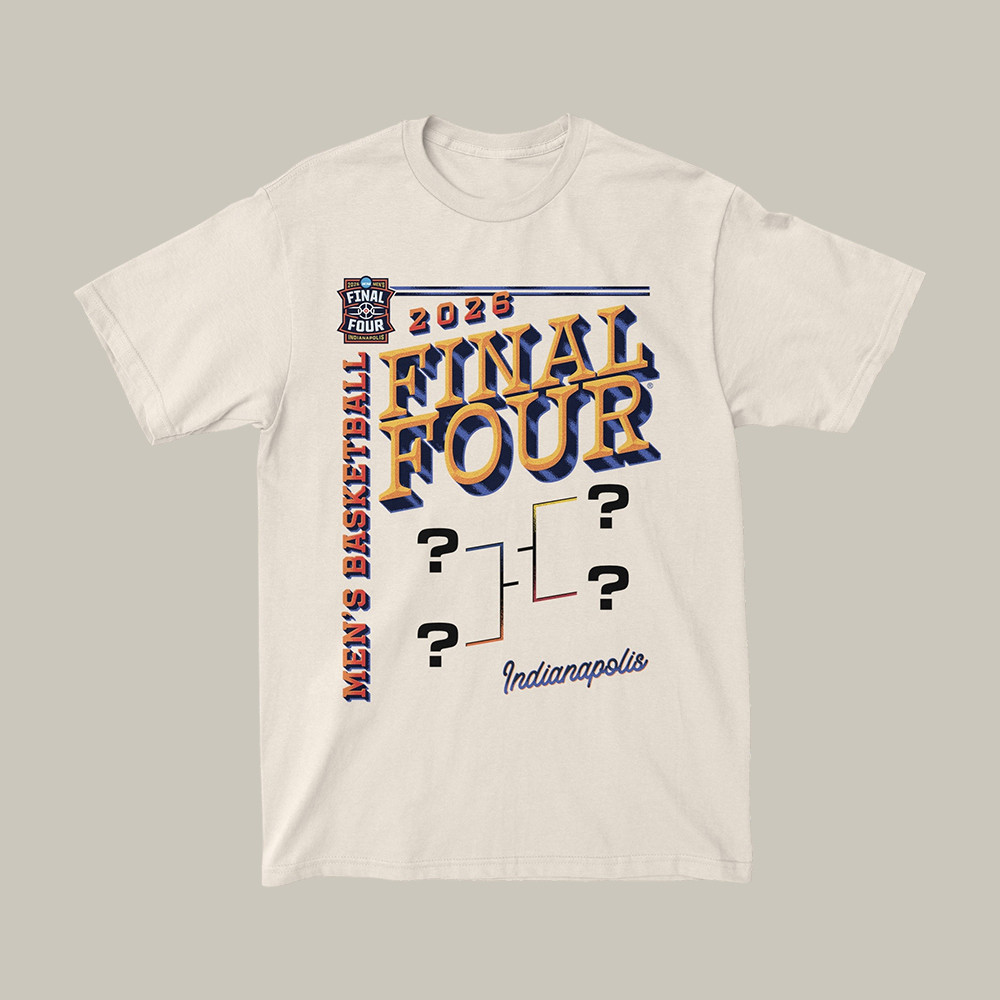 2026 NCAA Men's Final Four Basketball T-Shirt March Madness Bracket Shirt Basketball Fan Gift