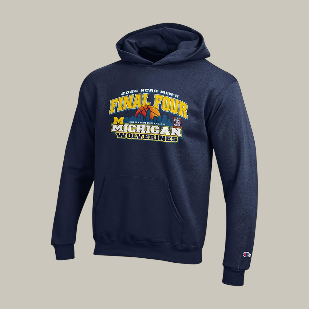 2026 NCAA Men's Final Four Mi Champions Hoodie March Madness Apparel Gift For Dad
