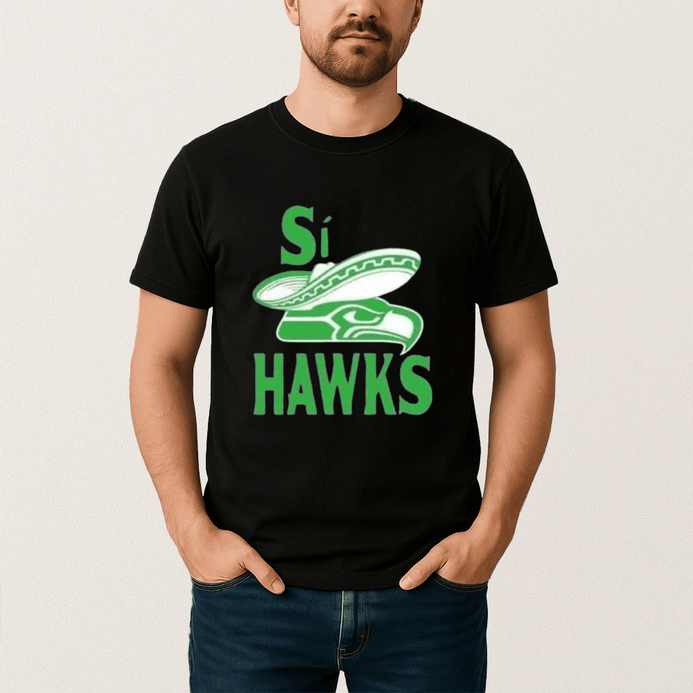 2026 Si Hawks Puerto Vallarta Mexico T-Shirt Seahawks Football Champions Shirt Fan Gear