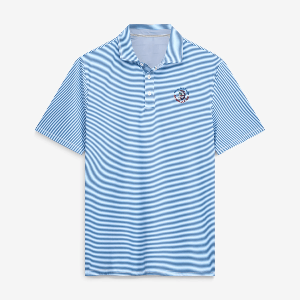 2026 US Open Flag & Anthem Golf Polo Shirt 2026 US Open Shinnecock Hills Merch Gift For Golf Dad