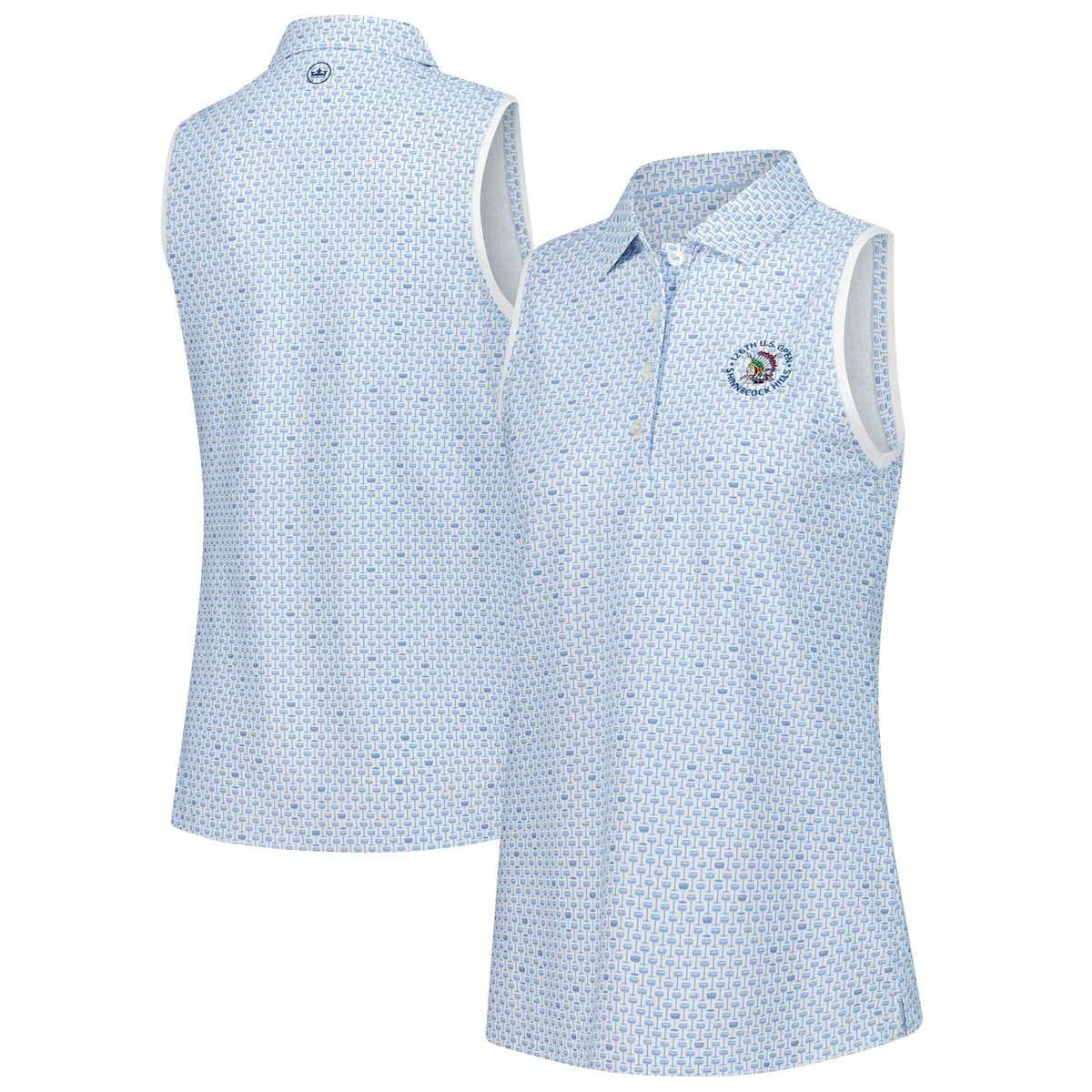 2026 US Open Peter Millar Sleeveless Polo Shirt 126th US Open Shinnecock Hills Clothes Golf Gift