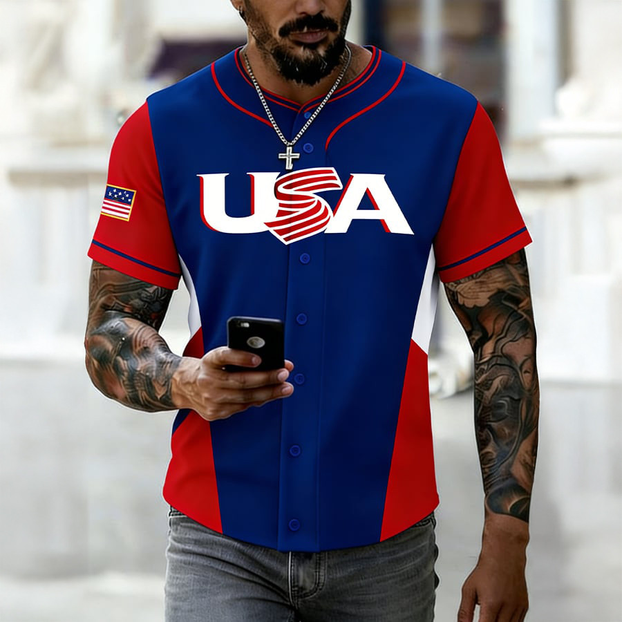2026 USA Baseball Classic Jersey Team USA Baseball Score Merch Fan Gift Idea