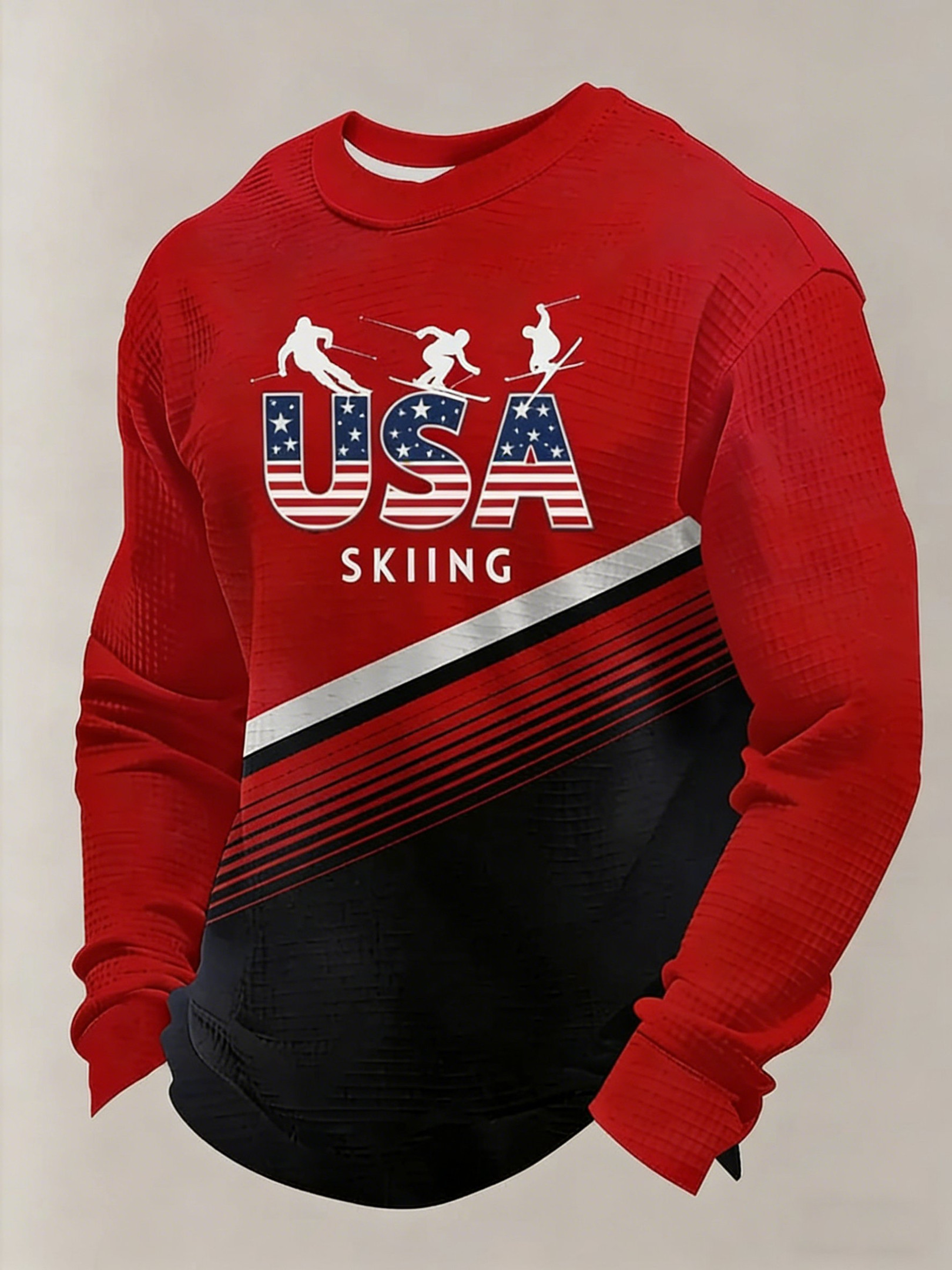 2026 USA Skiing Winter Olympics Sweatshirt Winter Sports Sweatshirt Best Gifts For Ski Lovers
