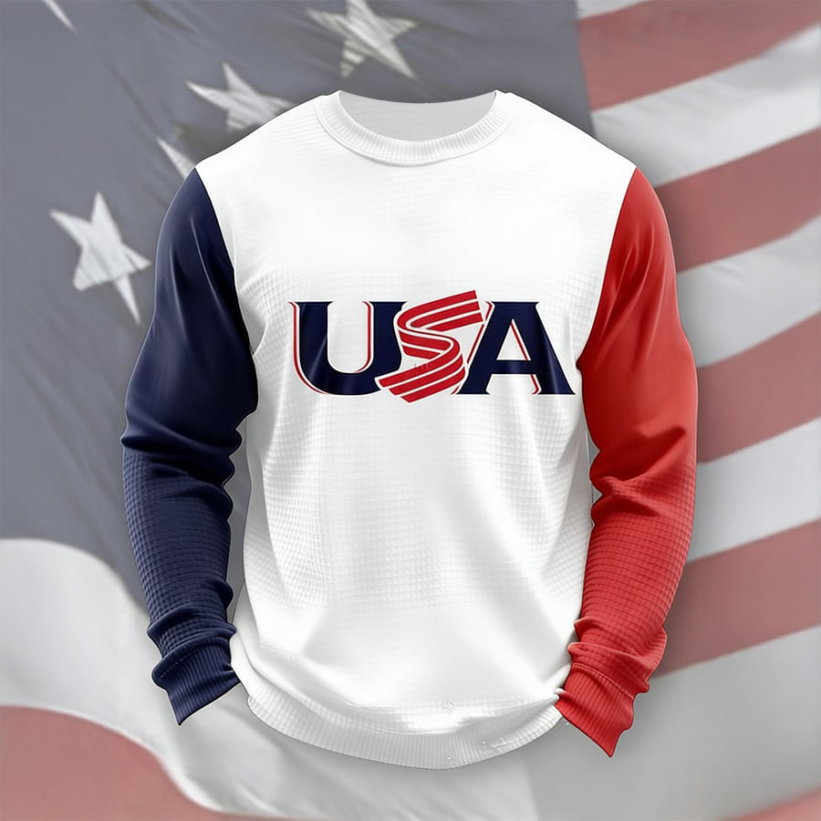 2026 USA World Baseball Classic Long Sleeve Shirt USA Baseball Team Merch Present Idea