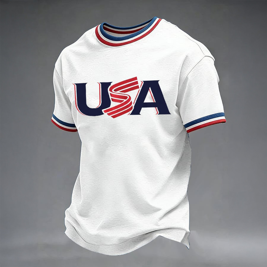 2026 USA World Baseball Classic T-Shirt Team USA Baseball Score Clothes Present For Husband