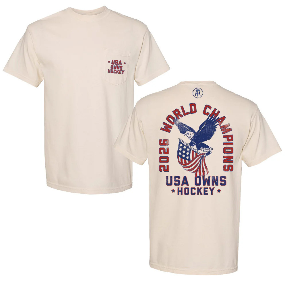 2026 World Champions USA Owns Hockey T-Shirt Barstool Sports Clothes Olympic Lover Gift