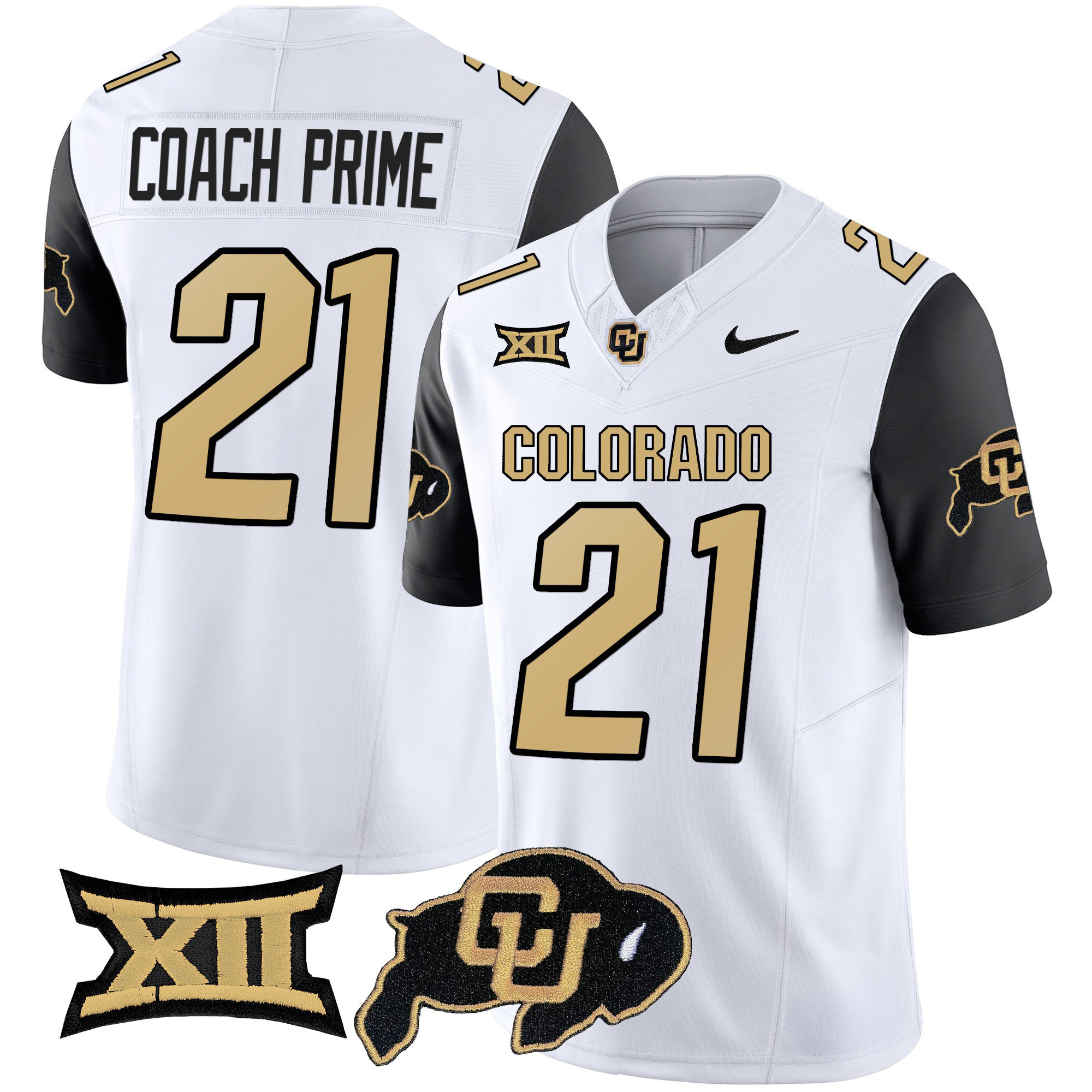 21 Colorado Buffaloes Nike Coach Prime Football Jersey Gifts For Fans