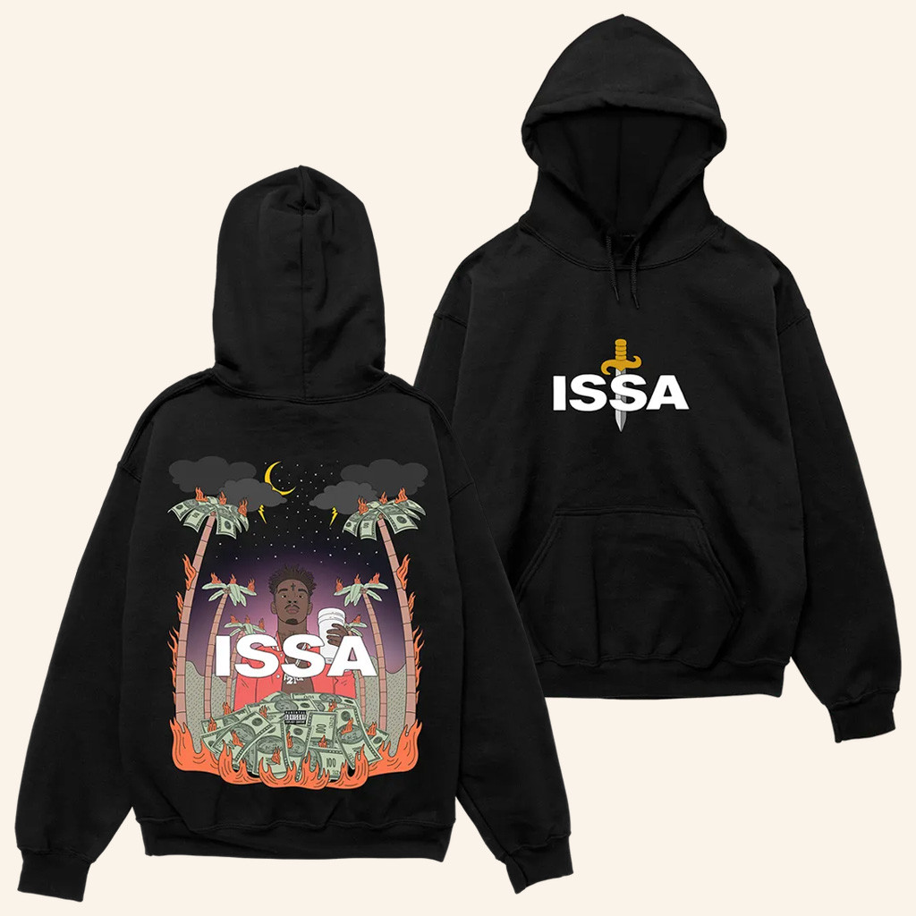 21 Savage Merch ISSA Famous Hoodie Gift Ideas For Rapper Fans 21 Savage Merch ISSA Famous Hoodie Gift Ideas For Rapper Fans