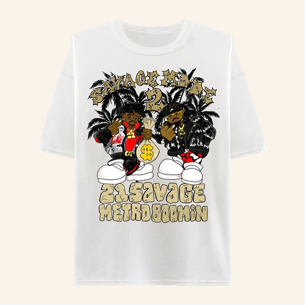 21 Savage Merch Rich Ngga T-Shit 21 Savage Shirt Birthday Present For Dad