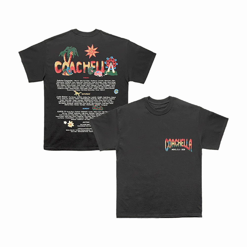 23 Felt Cute Lineup T-Shirt Coachella Lineup Shirt Clothes Music Lover Present Ideas