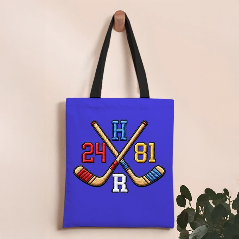24 81 H R Hockey Romance Tote Bag Heated Rivalry Tote Bag Gifts For Heated Rivalry Enthusiasts