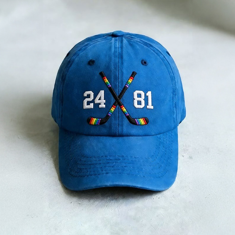 24 81 Hockey Sticks Heated Rivalry Hat Heated Rivalry Baseball Cap Hockey Lover Gifts