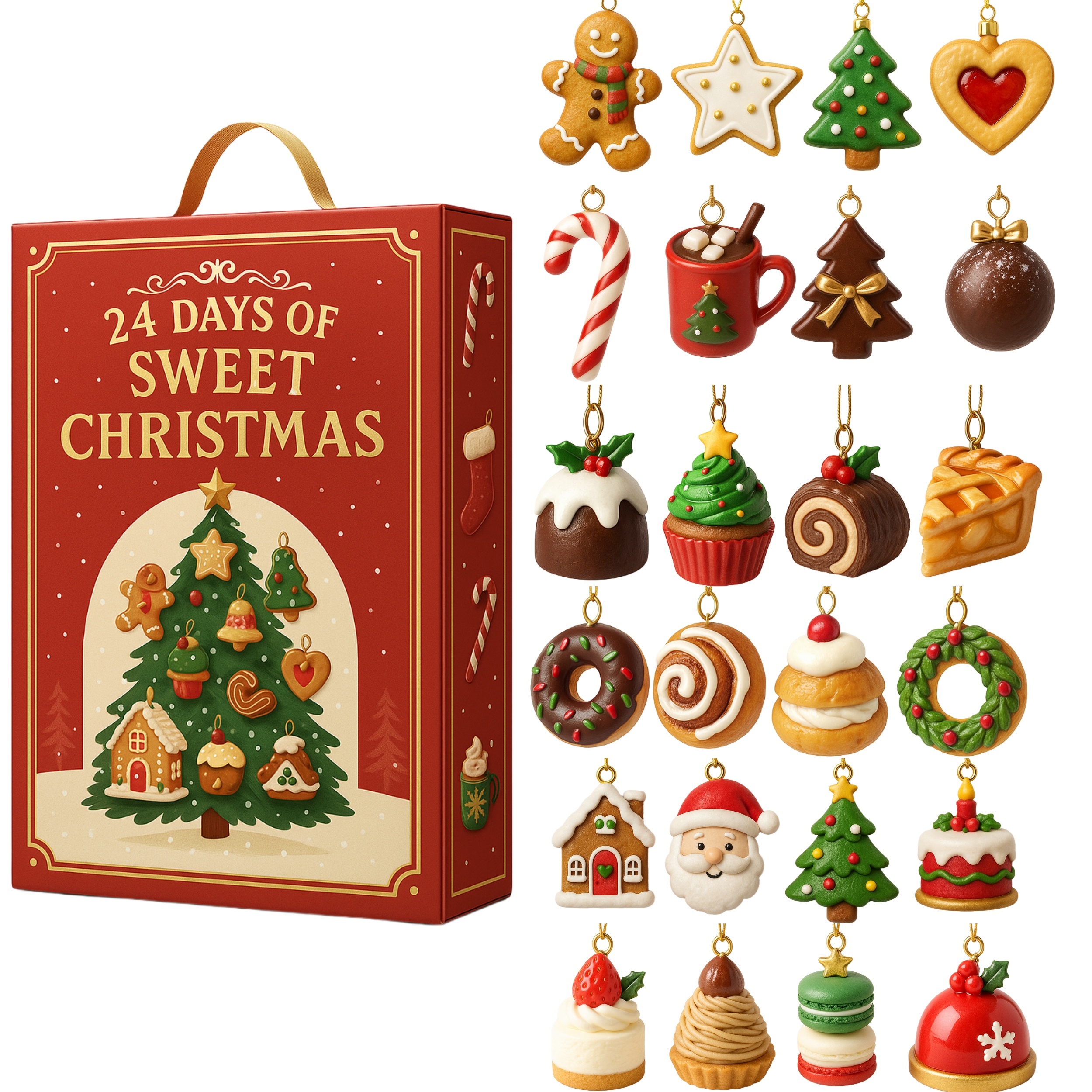 24 Days Of Sweet Christmas Memories Advent Calendar Christmas Themed Cool Advent Calendar