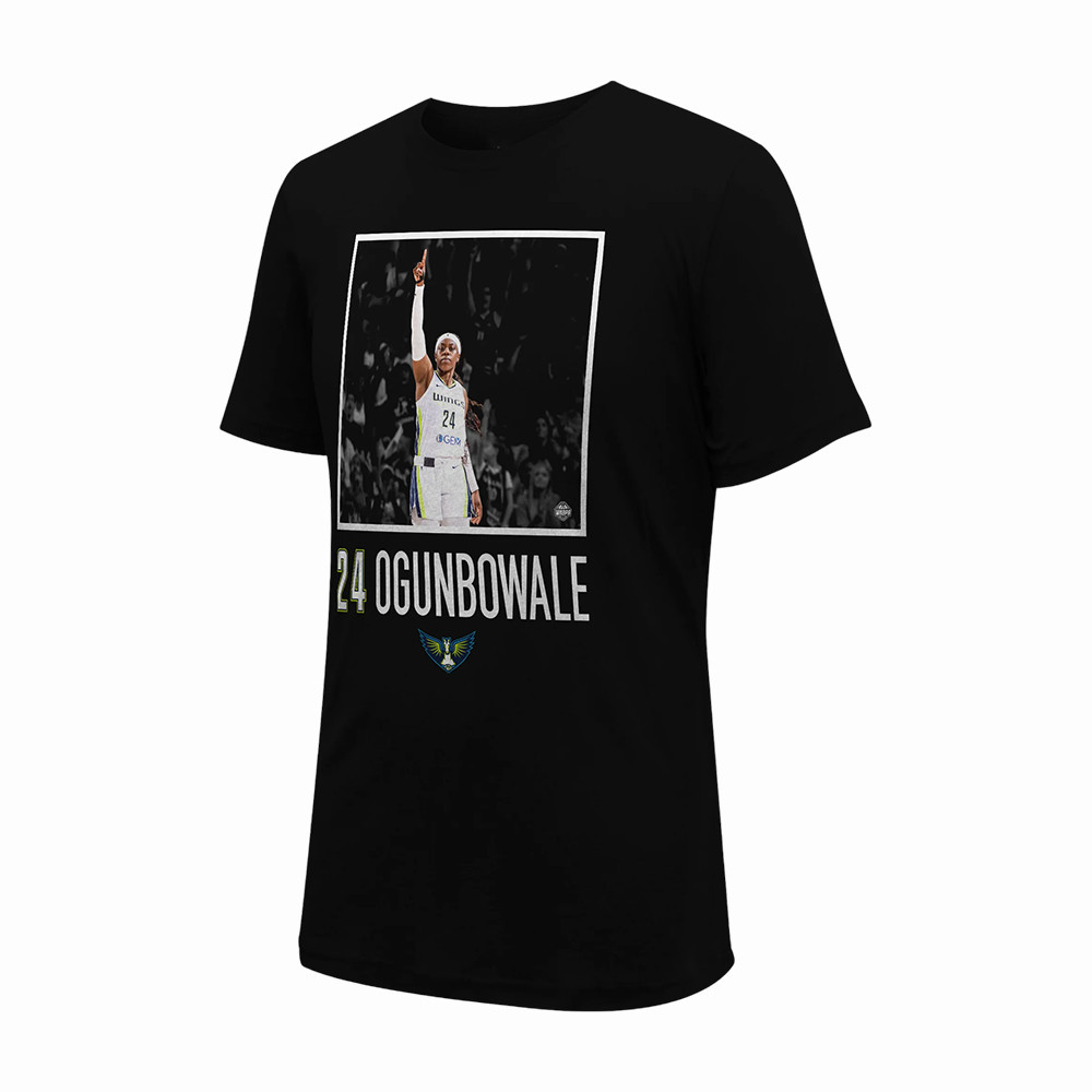 24 Ogunbowale Dallas Wings T-Shirt 2026 WNBA Season Opener Clothing Basketball Lover Gifts
