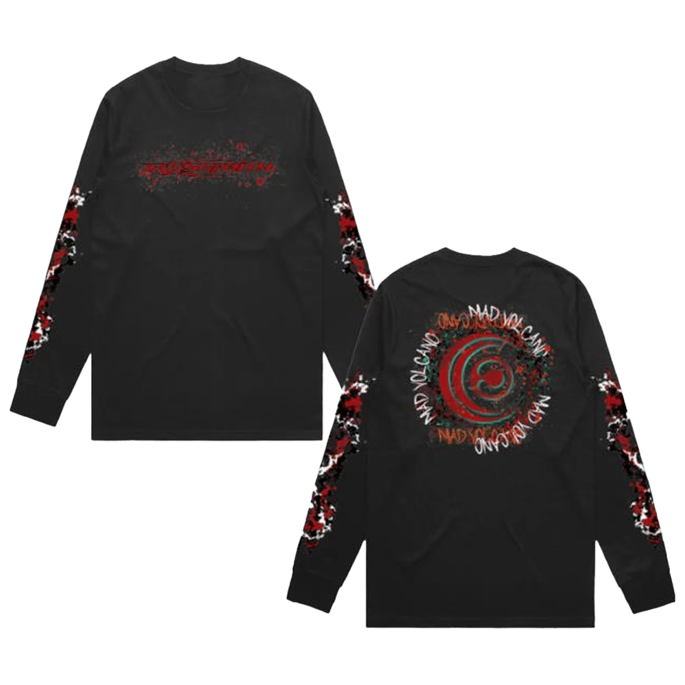 24Hundred Merch Crossfaith Mad Volcano Long Sleeve T-Shirt First Fathers Day Gift 24Hundred Merch Crossfaith Mad Volcano Long Sleeve T-Shirt First Fathers Day Gift