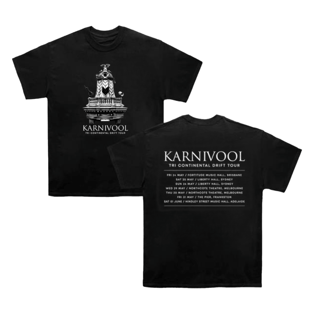 24hundred Merch Karnivool Tri Continental Drift Tour T-Shirt Gifts For Dad 24hundred Merch Karnivool Tri Continental Drift Tour T-Shirt Gifts For Dad