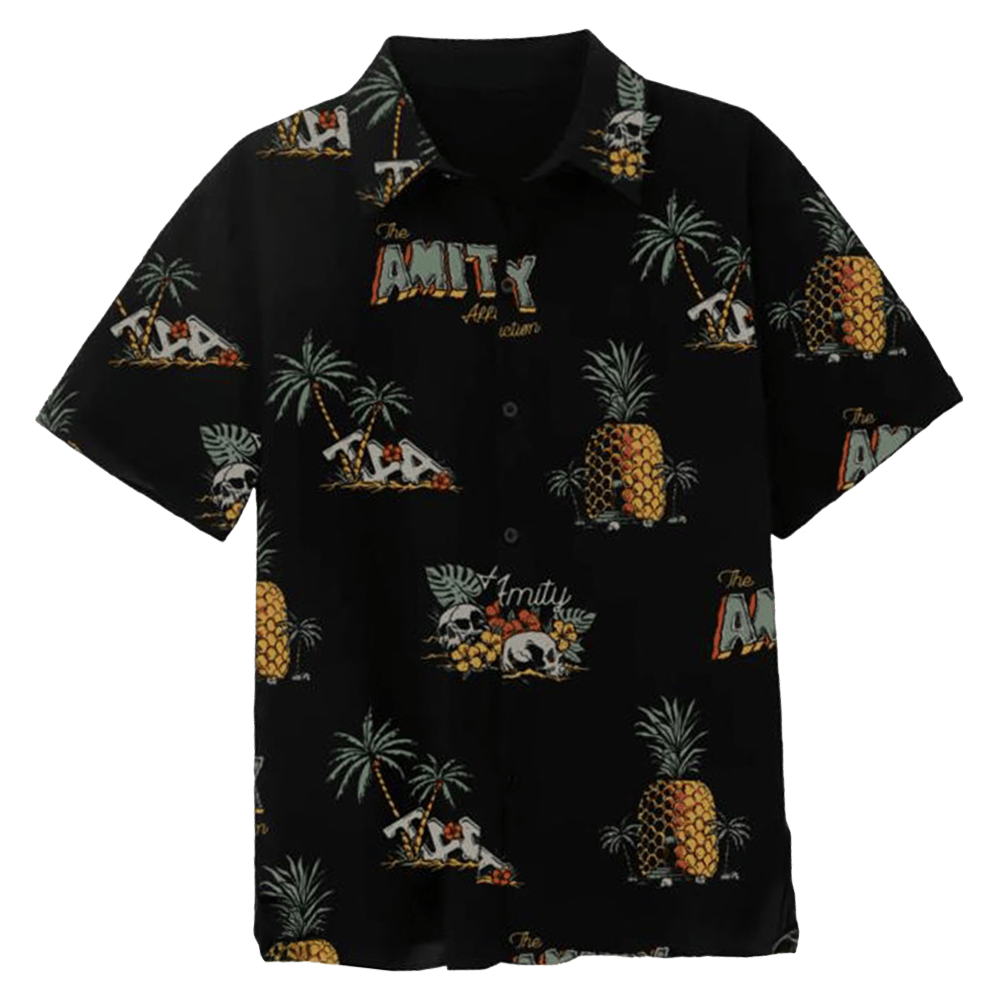24hundred Merch The Amity Affliction Big Pineapple Party Hawaiian Shirt Dad Gifts 24hundred Merch The Amity Affliction Big Pineapple Party Hawaiian Shirt Dad Gifts