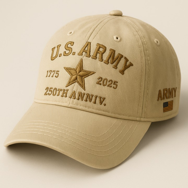 250 Years America Anniversary Hat US Army Honor Star USA Flag Cap Presents For Patriotic