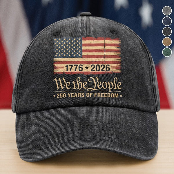 250 Years Anniversary Hat America Flag We The People 250 Years Of Freedom Patriotic Gifts