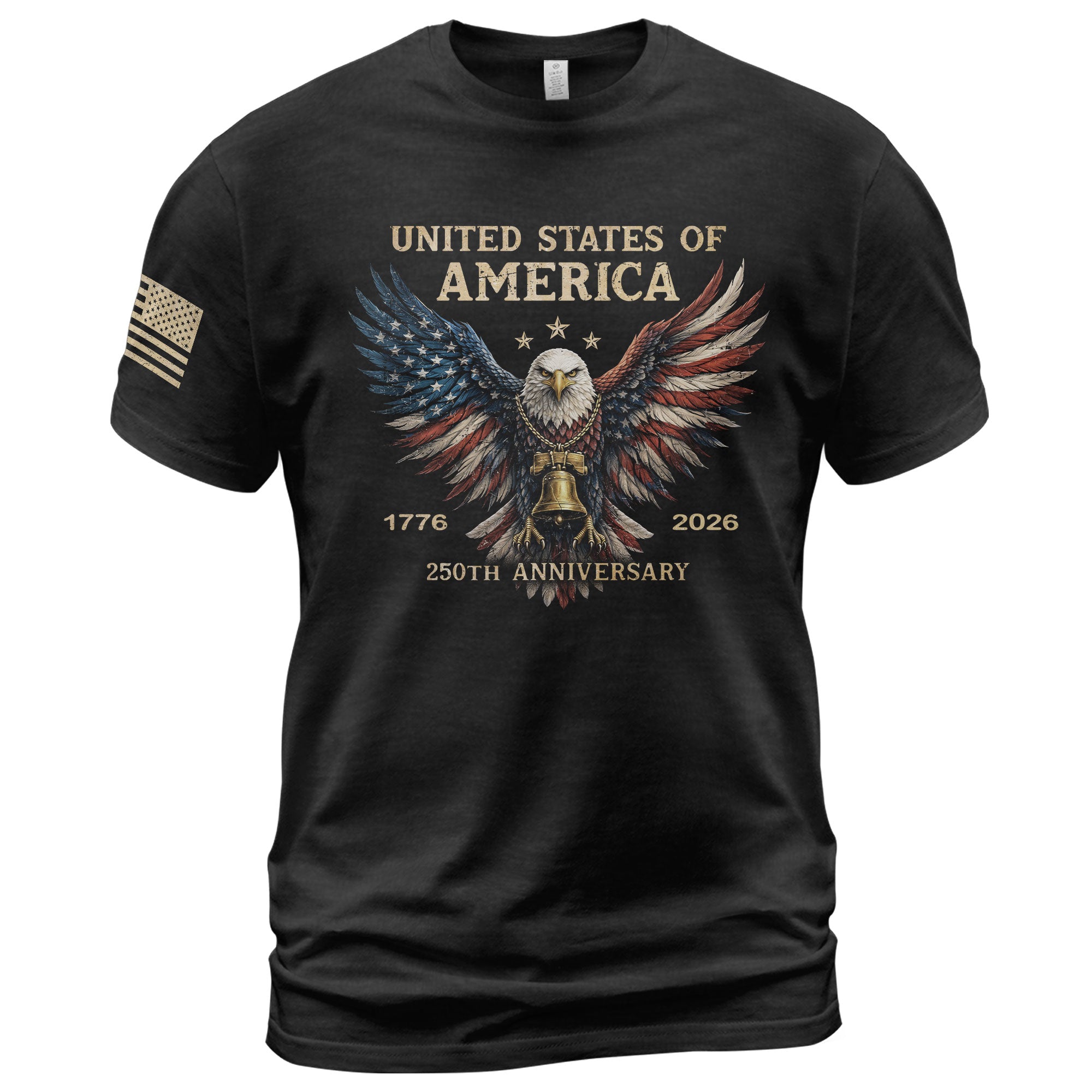 250 Years Eagle American Shirt 1776 2026 250th Anniversary USA Patriotic Best Gift