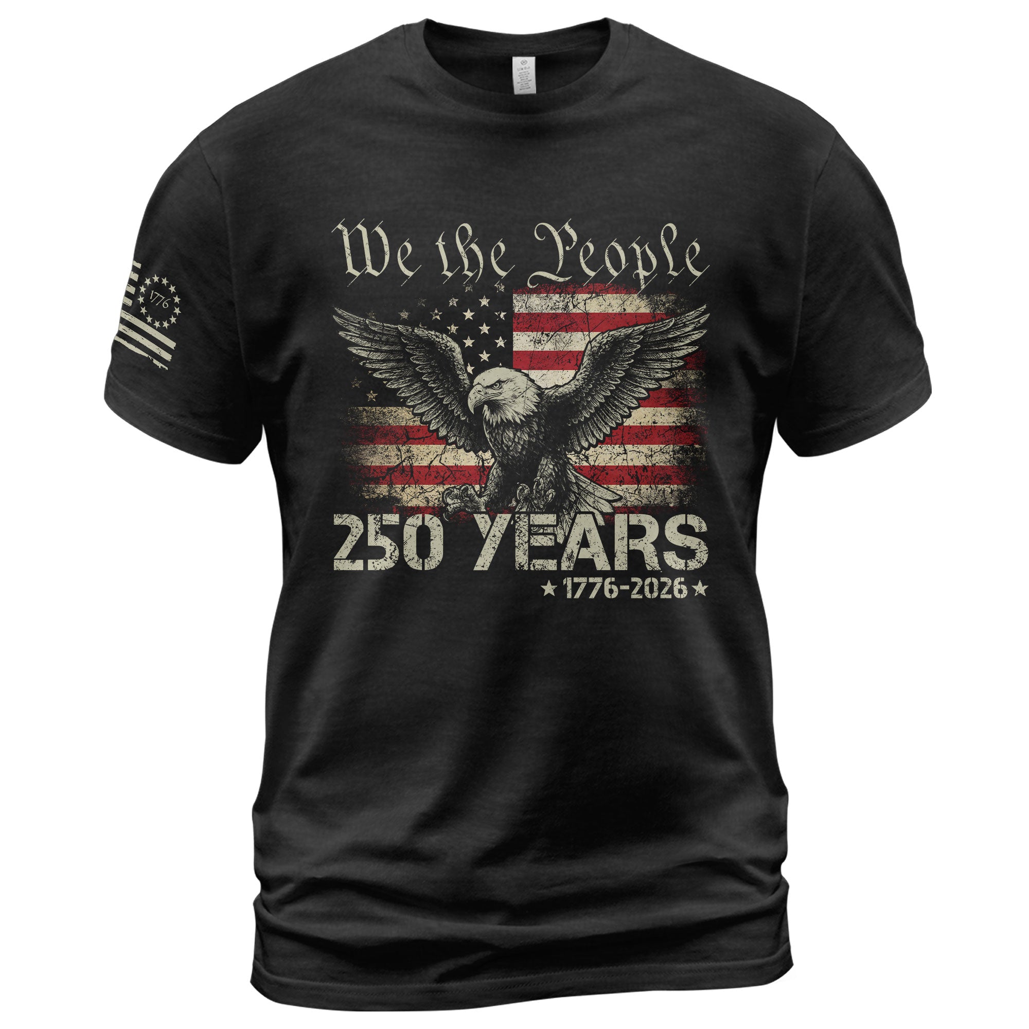 250 Years Eagle Semiquincentennial Shirt 1776 2026 USA Patriotic Best Gift
