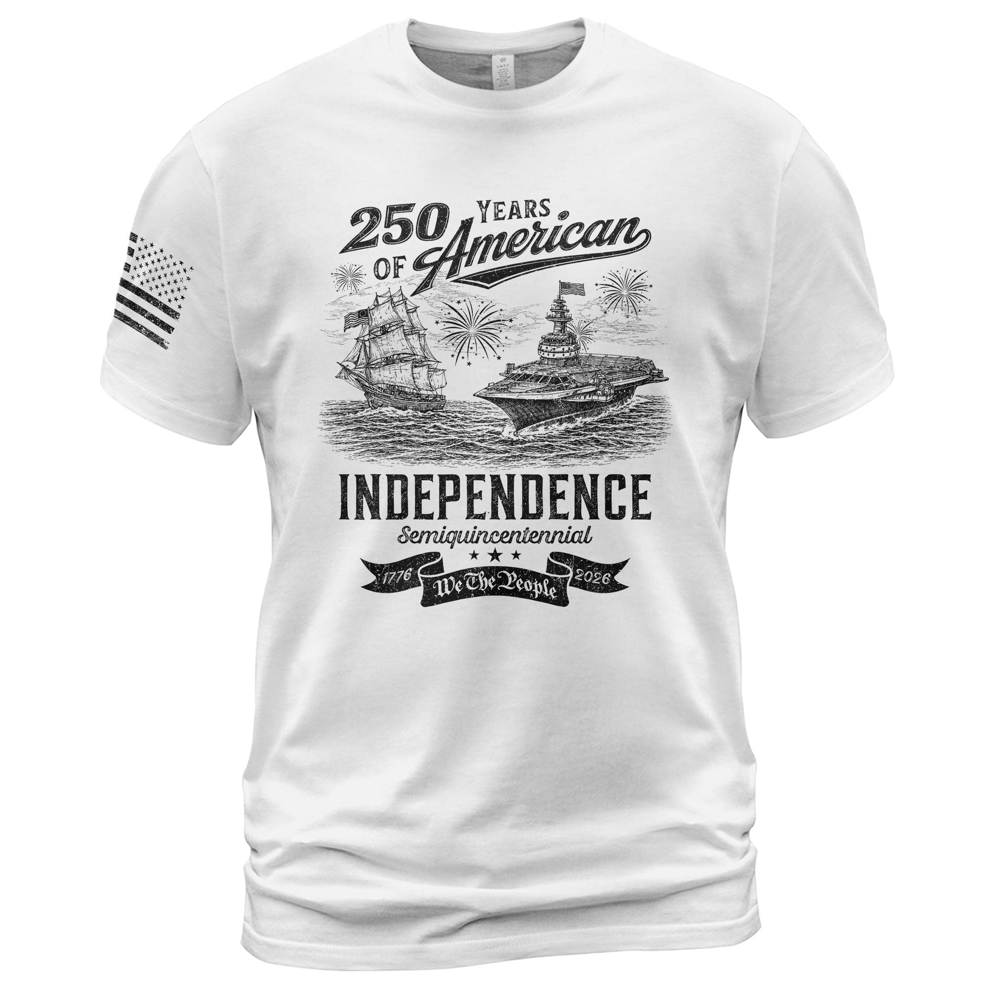 250 Years Freedom Journey Shirt 1776 2026 America Patriotic Celebration Best Gift