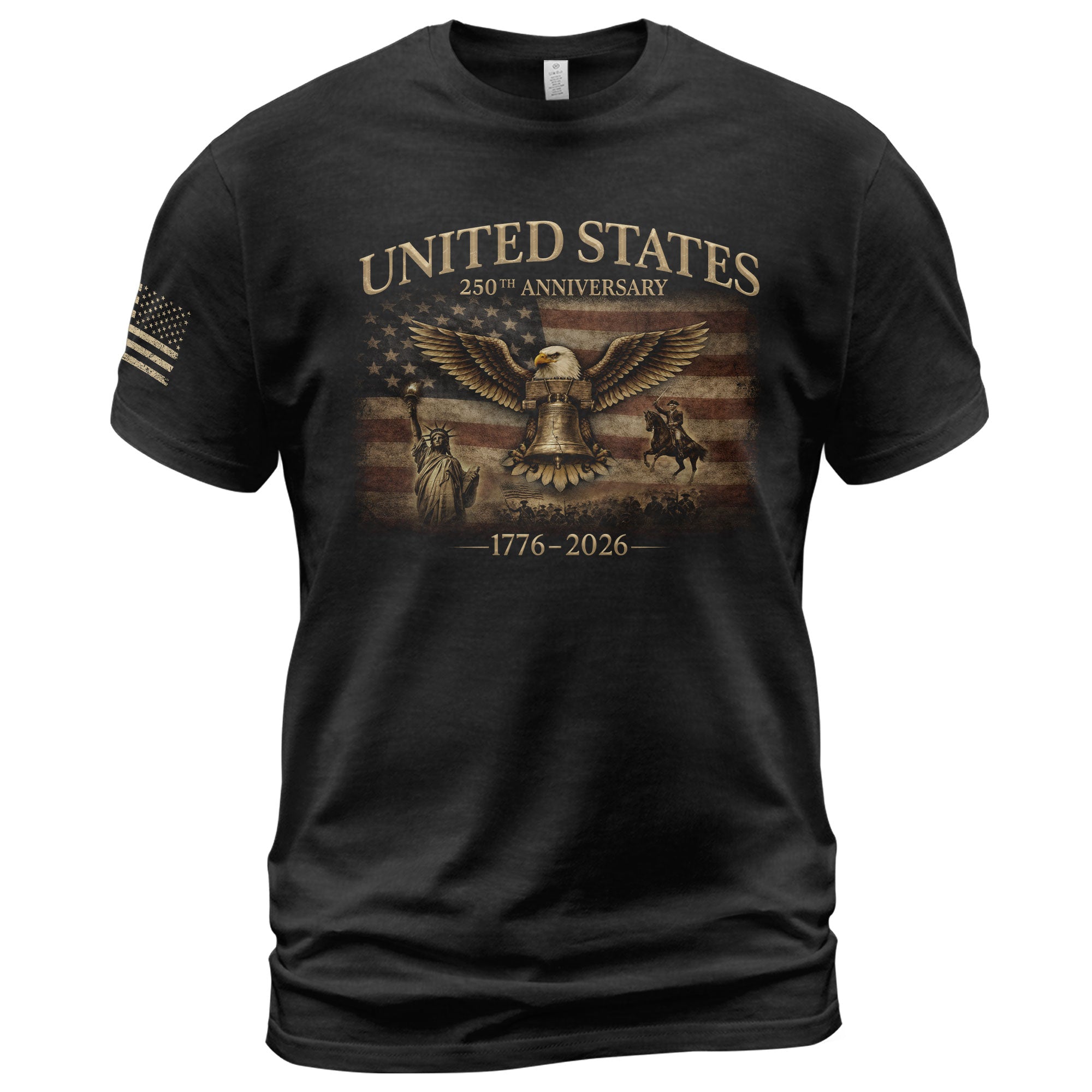 250 Years Freedom Shirt 1776 2026 United States Patriotic American Heritage Best Gift