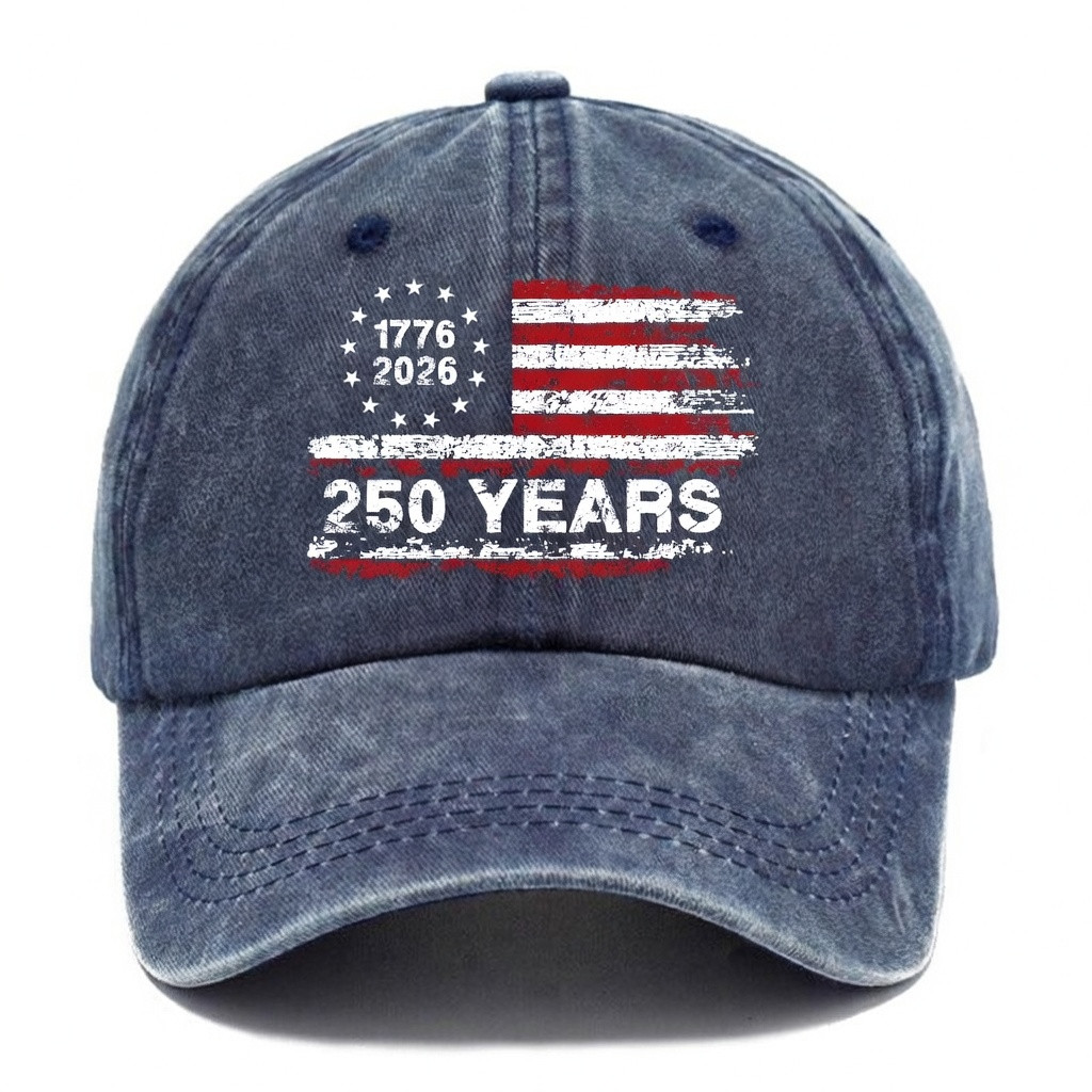 250 Years Of America Baseball Cap Independence Day 1776 2026 Hat Gift For Patriots