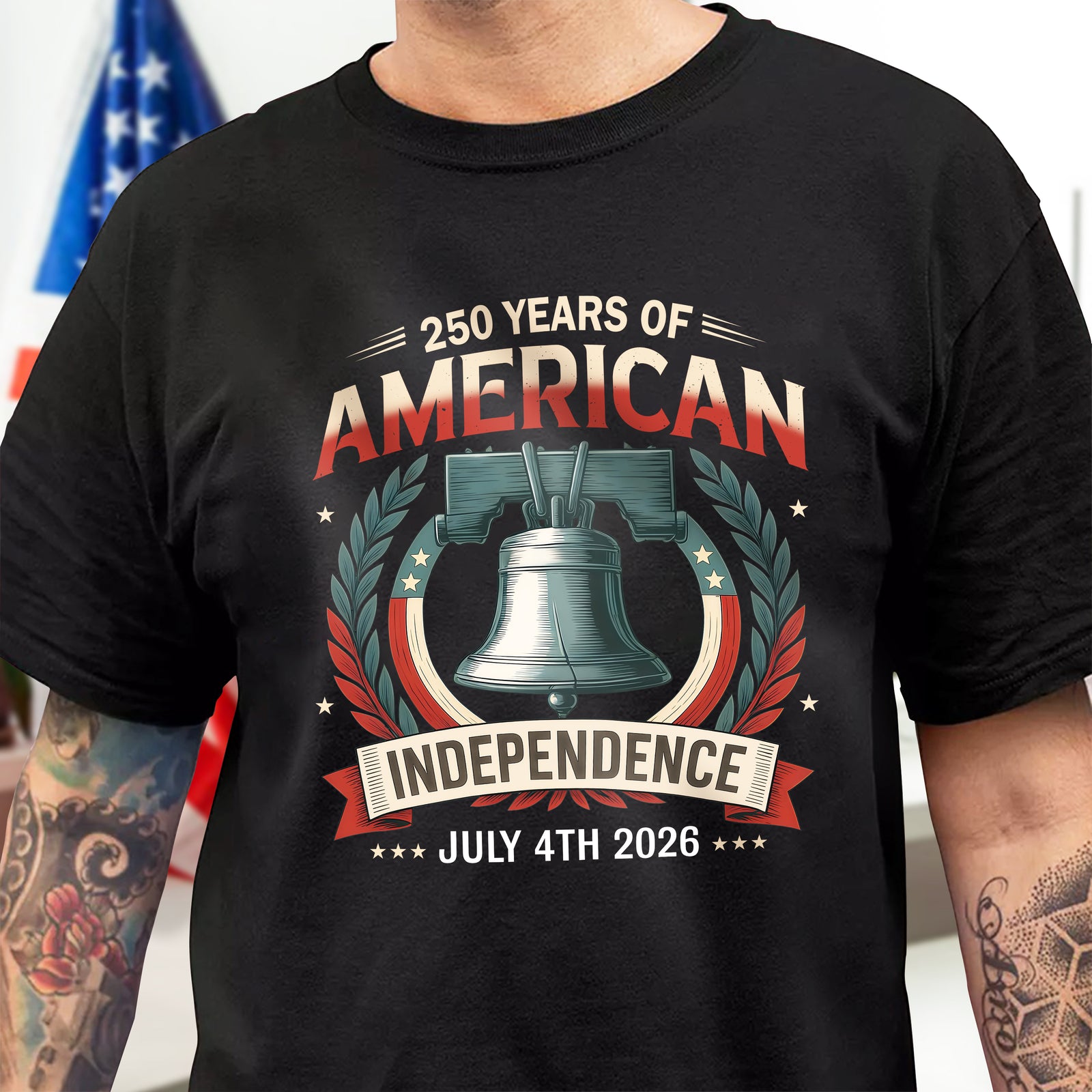 250 Years Of America Front Shirt America 250 Merchandise Patriotic Gifts For Veterans