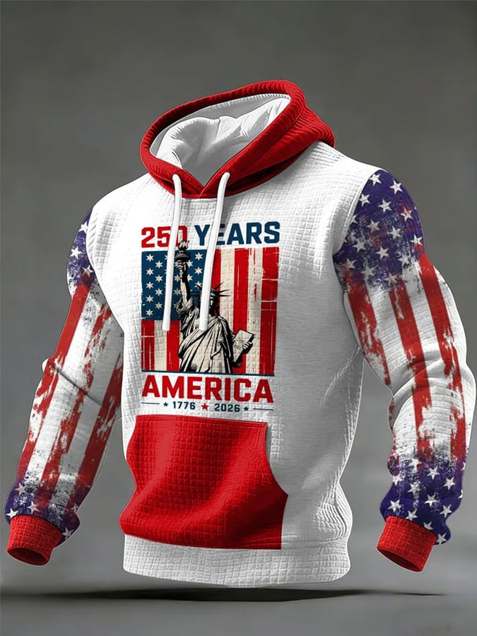 250 Years Of America Hoodie 1776 2026 US 250th Anniversary Hoodie Patriot Clothing Gift For Him
