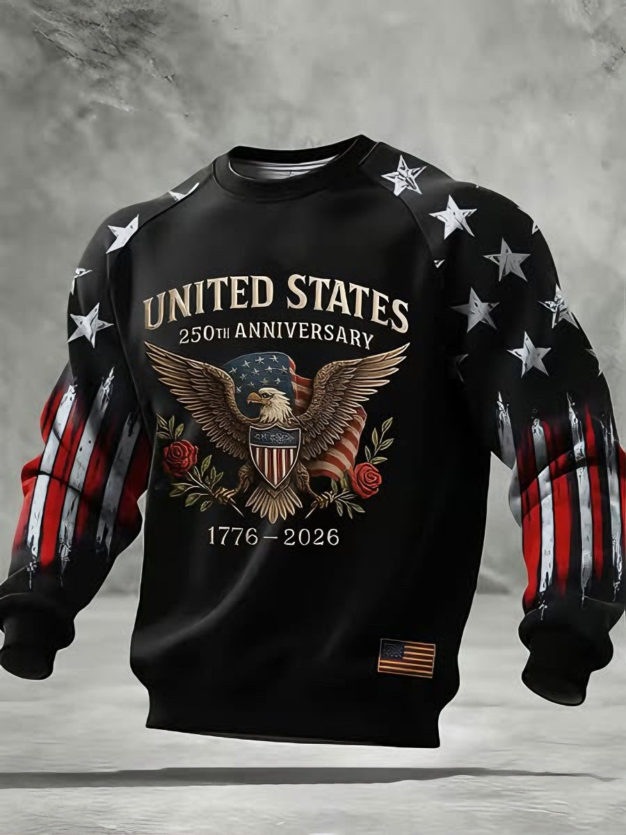 250 Years Of America Sweatshirt 250th Anniversary 1776 2026 Merch American Patriot Apparel