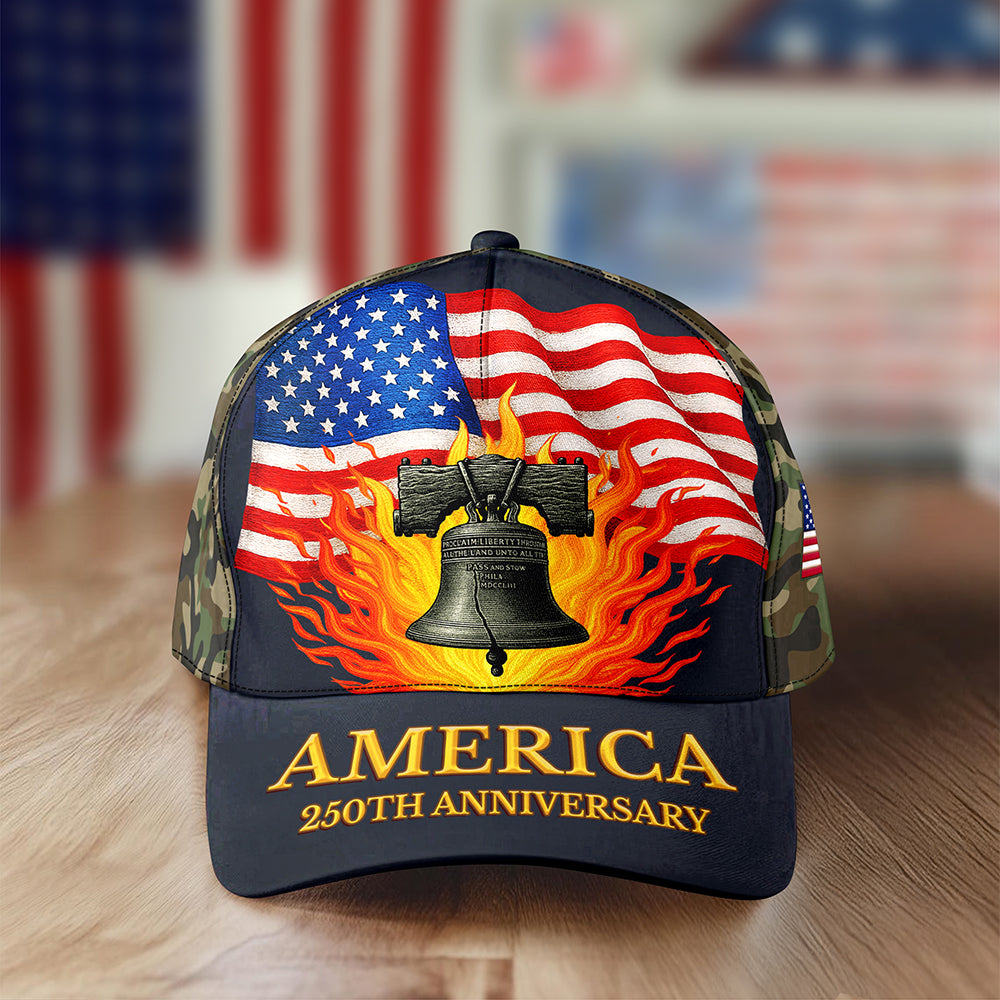250 Years Of American Freedom Camo Hat July 4Th Baseball Cap Patriots Present Ideas