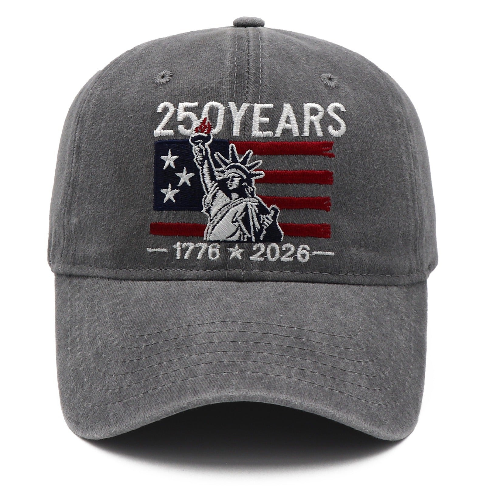 250 Years of Freedom Baseball Cap US Statue Of Liberty Patriotic Merchandise Patriotic Gifts For Dad