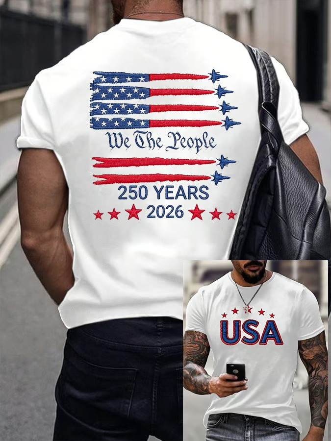 250 Years Of Independence We The People 2026 T-Shirt 250th Anniversary USA Patriotic Gift For Americans