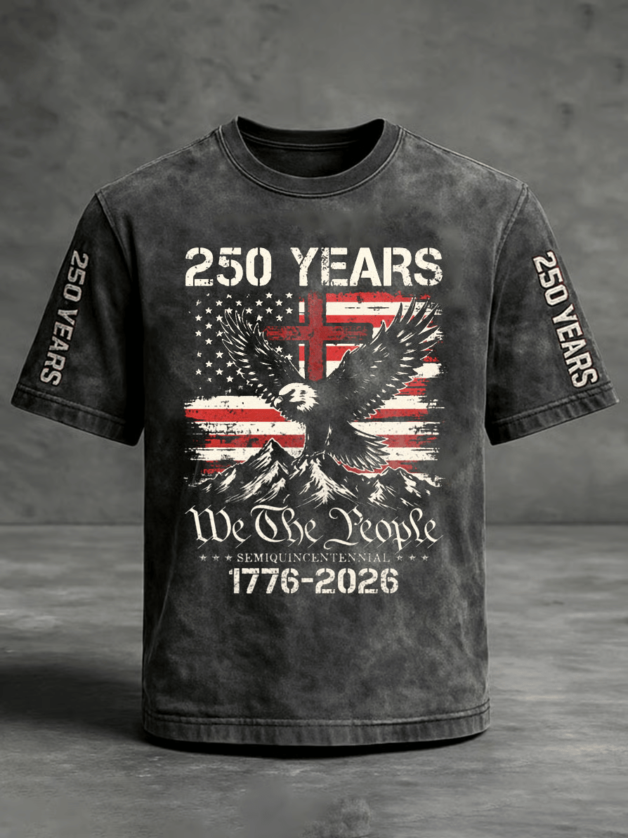 250 Years We The People Semiquincentennial T-Shirt Patriotic Shirt Gifts For 4Th Of July